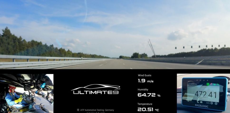 BYD U9 Track Edition passa dos 470 km/h • Divulgação