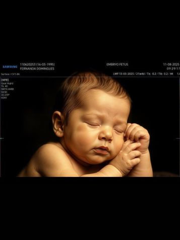 MC Guimê e a noiva compartilharam um registro de sua filha, Yarin em 8K • Instagram/MC Guimê