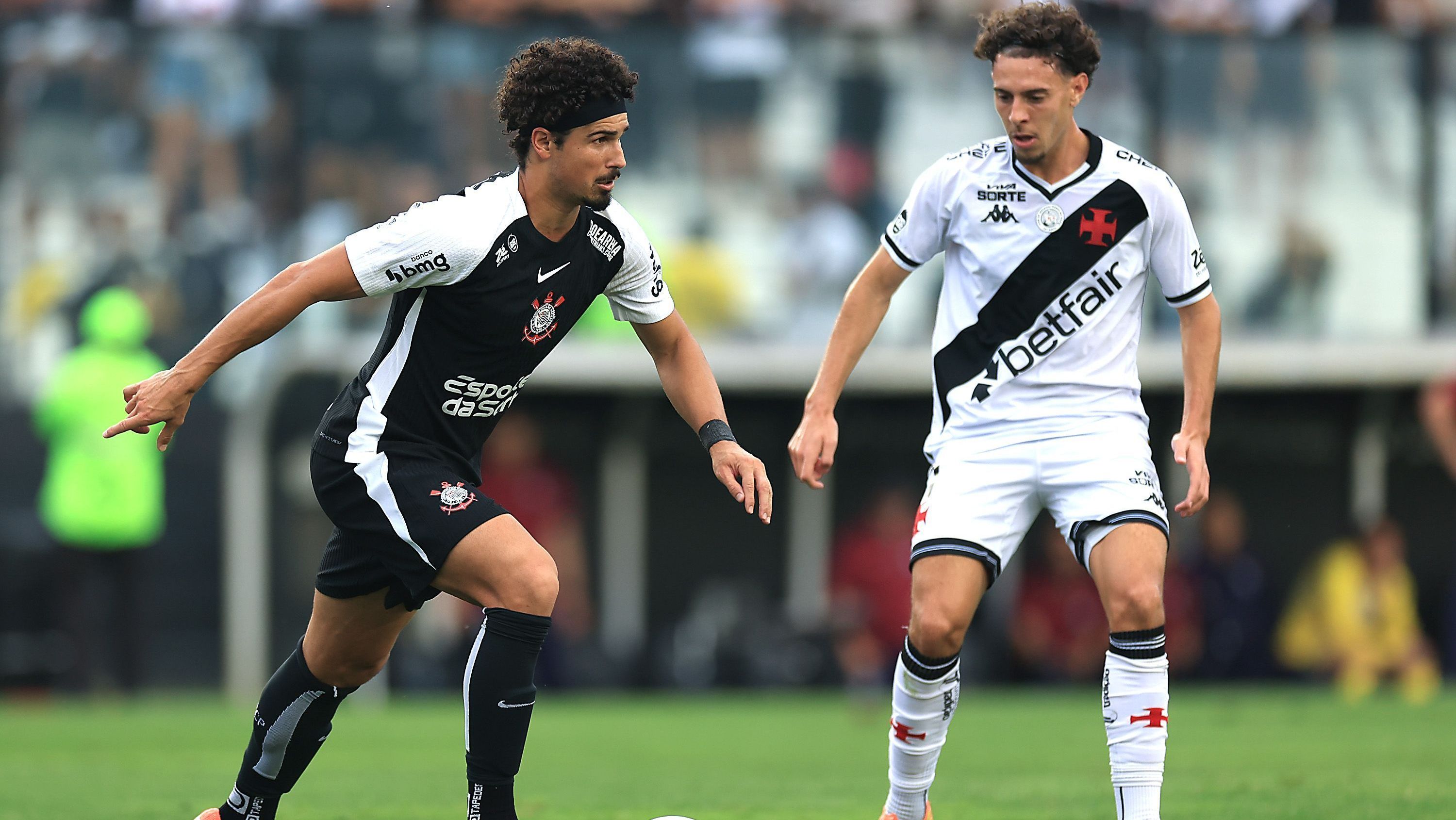 Lance de Vasco x Corinthians pelo Brasileirão