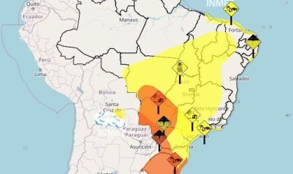 Ventania provocada por ciclone avança no Brasil e RS pode ter tempestades