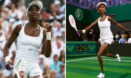 Venus Williams ganha boneca com look de vitória histórica; veja