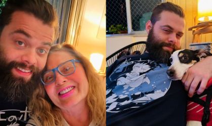 Vera Fischer mostra fotos raras com o filho e a nora: "Rimos e bebemos"