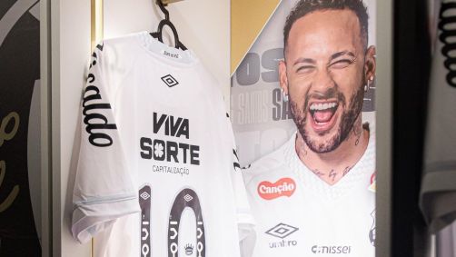 Neymar retorna ao Santos em partida contra o Fluminense