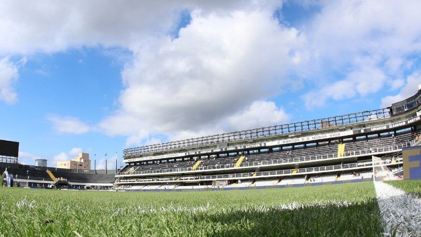 Vila Belmiro, em Santos