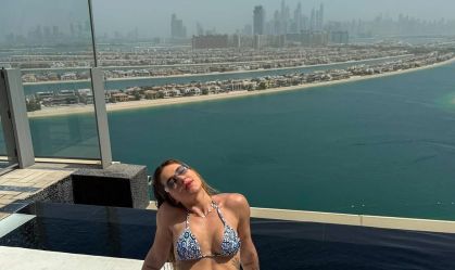 Virginia exibe barriga tanquinho em Dubai; veja fotos