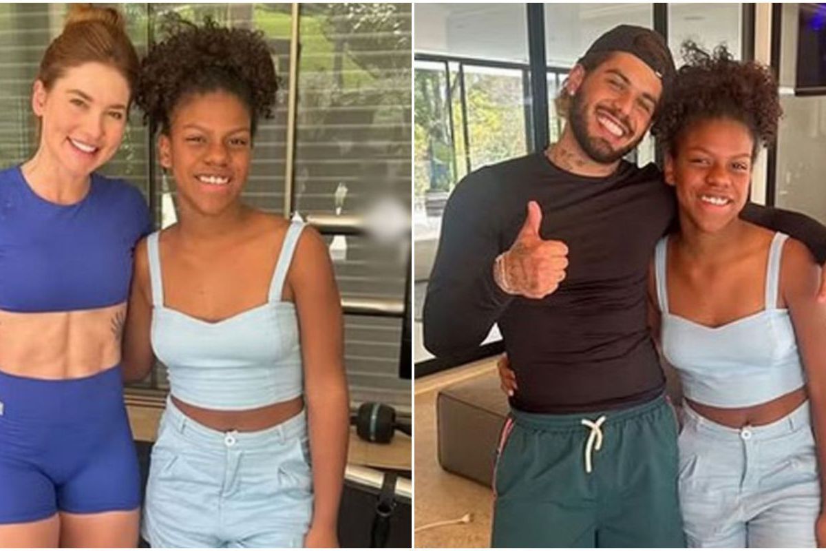 Babá de Maria Flor leva filha para conhecer Virginia e Zé Felipe | CNN  Brasil