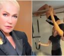 Xuxa debocha ao fazer aula de pilates: "Aos 60 flexibilidade vai embora"