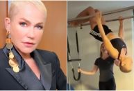 Xuxa debocha ao fazer aula de pilates: "Aos 60 flexibilidade vai embora"