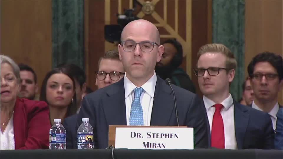 Stephen Miran, indicado pelo presidente Donald Trump para o Conselho do Federal Reserve