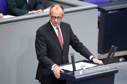 Chanceler alemão Friedrich Merz em Berlim