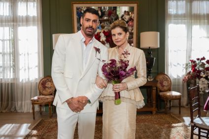 Odete Roitman e César Ribeiro se casam