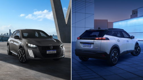 Novos Peugeot 208 e 2008 híbridos