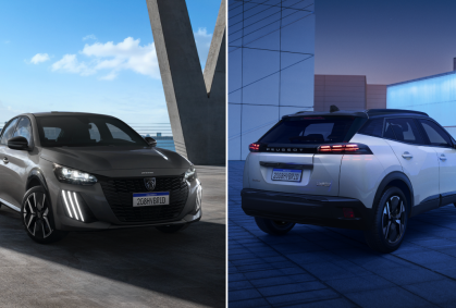 Peugeot 208 e 2008 ganham versão híbrida com conjunto do Pulse e Fastback