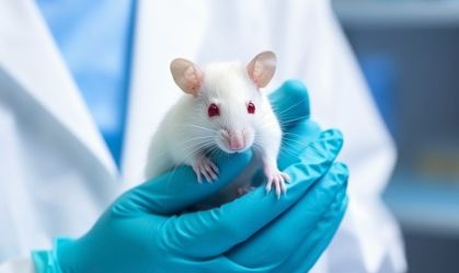 rato-de-laboratório-segurado-por-pessoa-com-luva