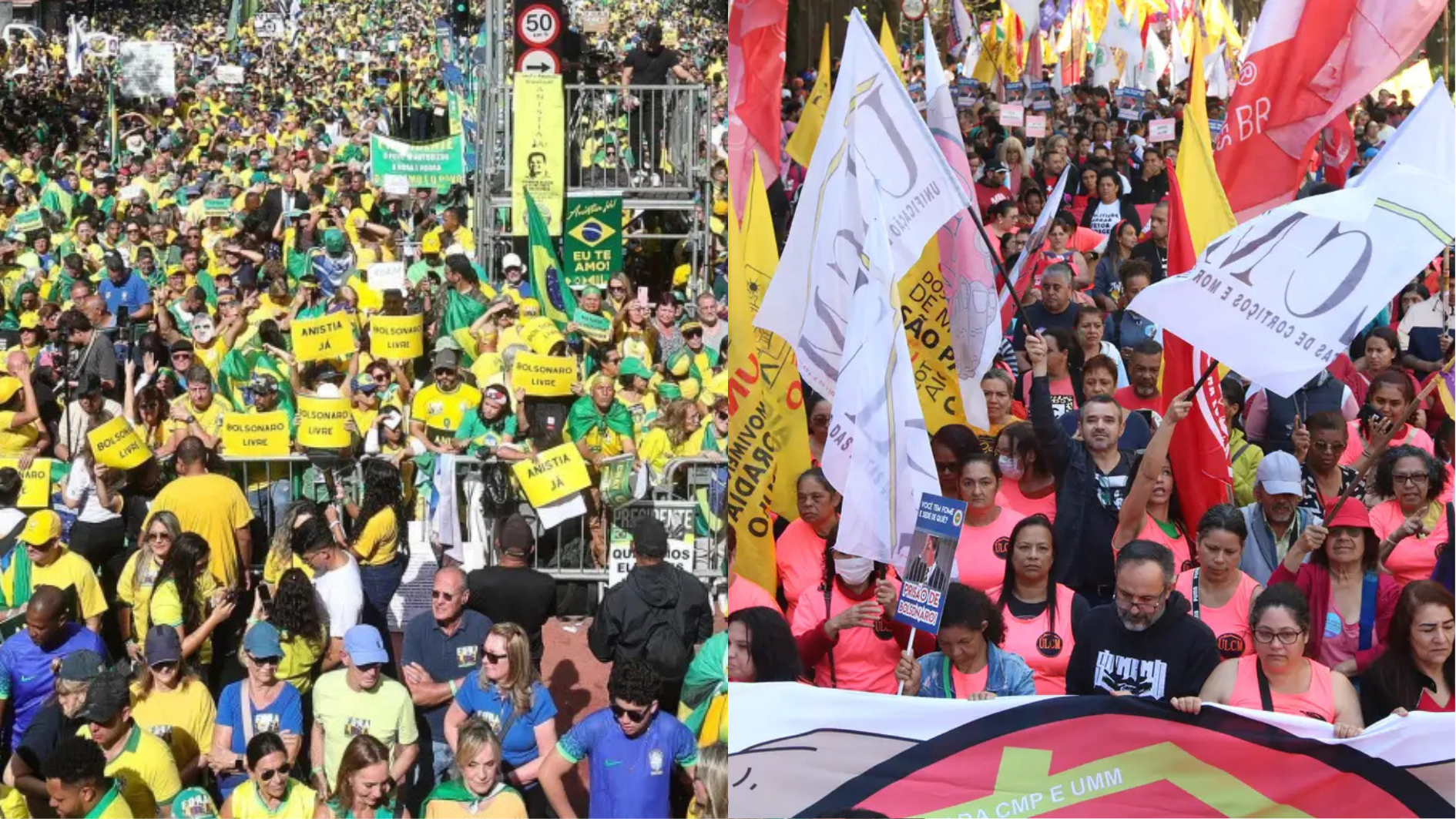 Análise: Polarização transforma 7 de Setembro em palanque