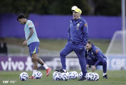 Carlo Ancelotti, técnico da Seleção Brasileira