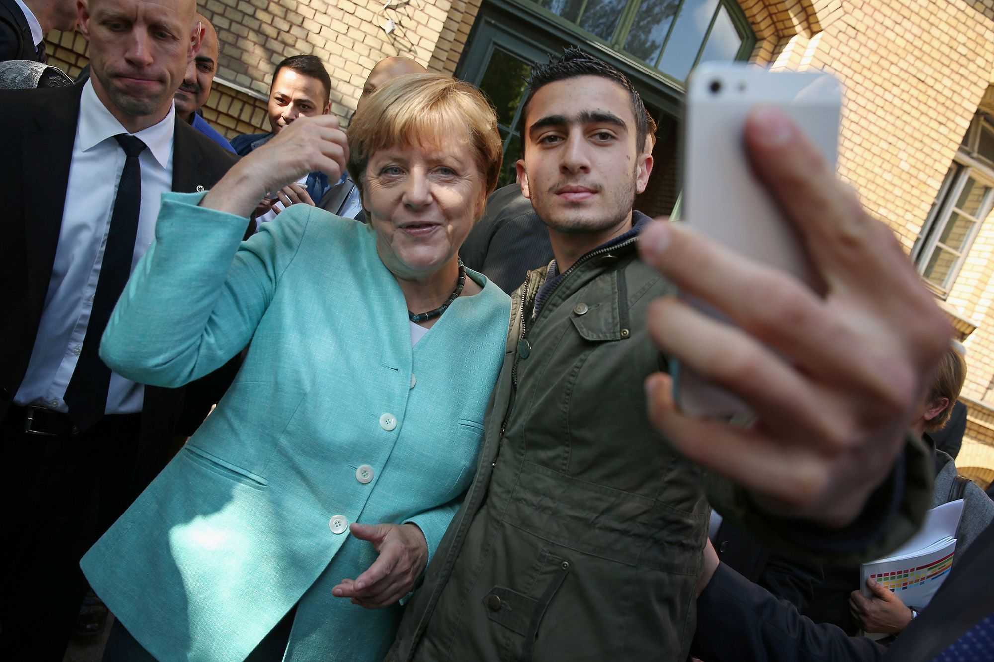 Angela Merkel Anas Modamani