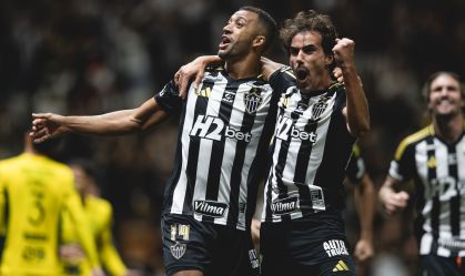 Vitor Hugo fez o gol da vitória do Galo