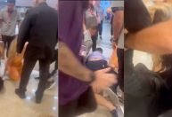 Vídeo: clientes e funcionários brigam em loja de shopping no Rio