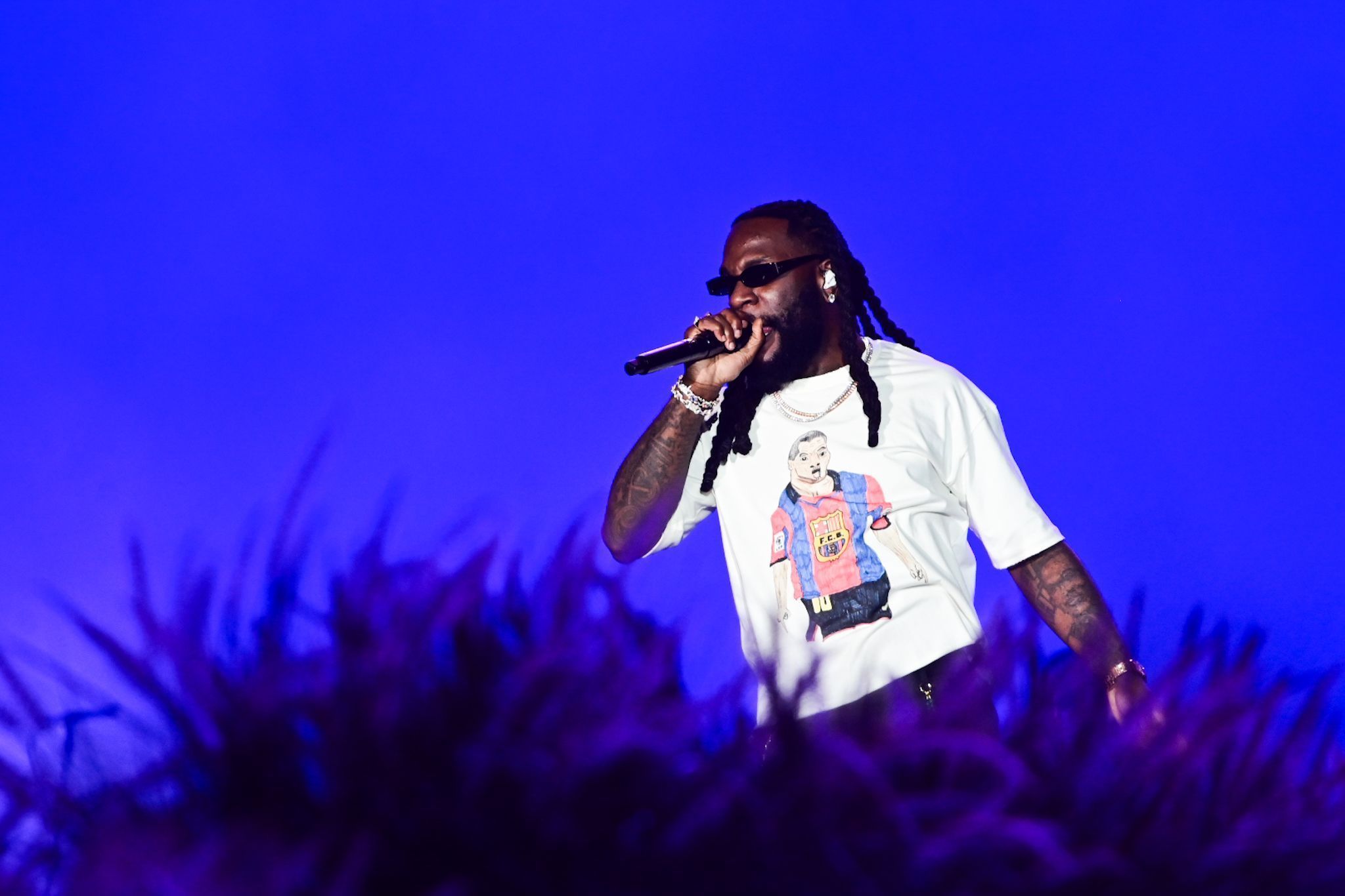 Burna Boy se apresentou no 1º dia do festival The Town • Leo Franco / AgNews