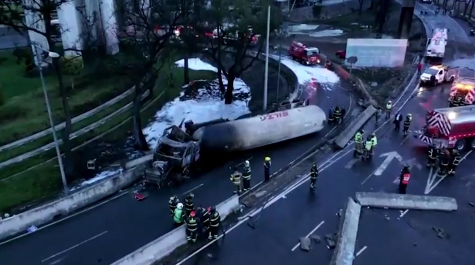 Caminhão que transportava gás na Cidade do México explode e deixa quatro mortos e 90 feridos