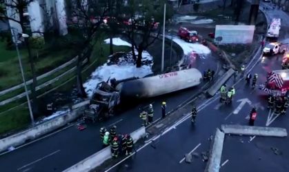 Explosão de caminhão de gás no México deixa quatro mortos e 90 feridos