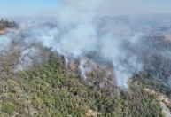 SP registra 11 focos de incêndio e usa aeronaves para combater as chamas