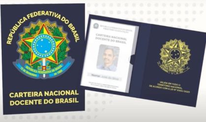 O que é a Carteira Nacional Docente destinada a professores?