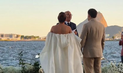 Rodrigo Maia se casa com advogada Vanessa Rahal em cerimônia no Rio