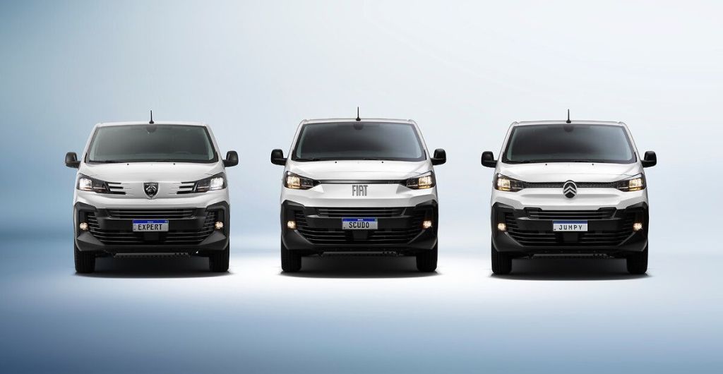 Citroën Jumpy, Fiat Scudo e Peugeot Expert: mesma van, marcas diferentes