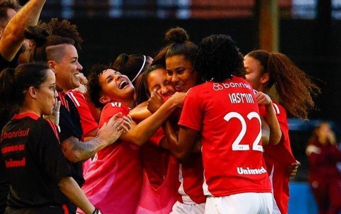 Internacional está classificado para as quartas de final da Copa do Brasil Feminina