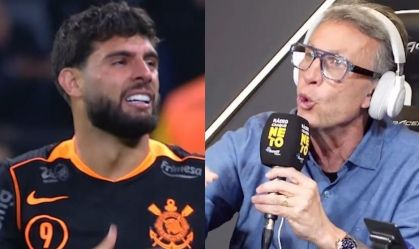 Craque Neto manda Yuri Alberto "tomar no c..." após cavadinha; assista