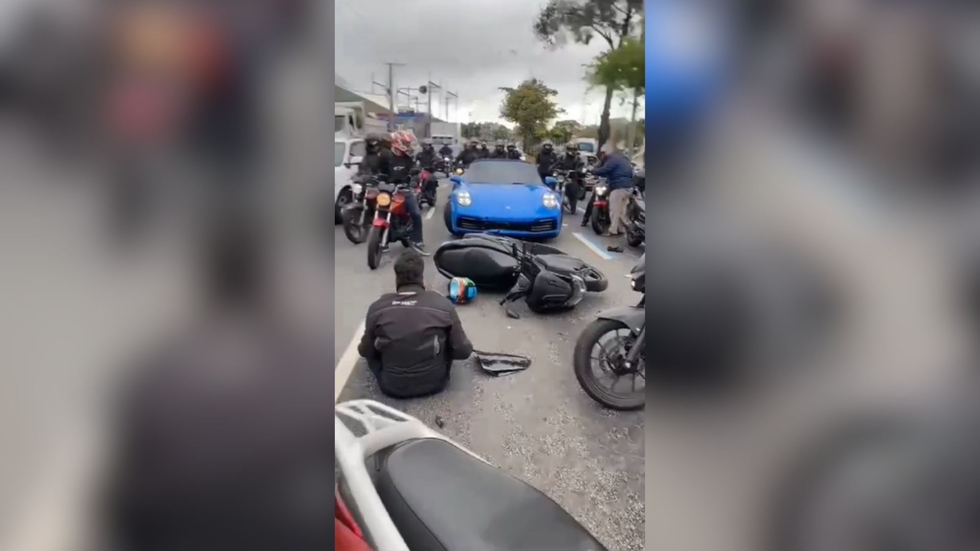 MK Bernardino atropela motociclista