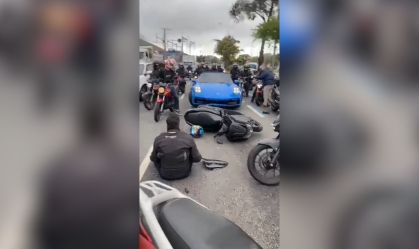 MK Bernardino atropela motociclista