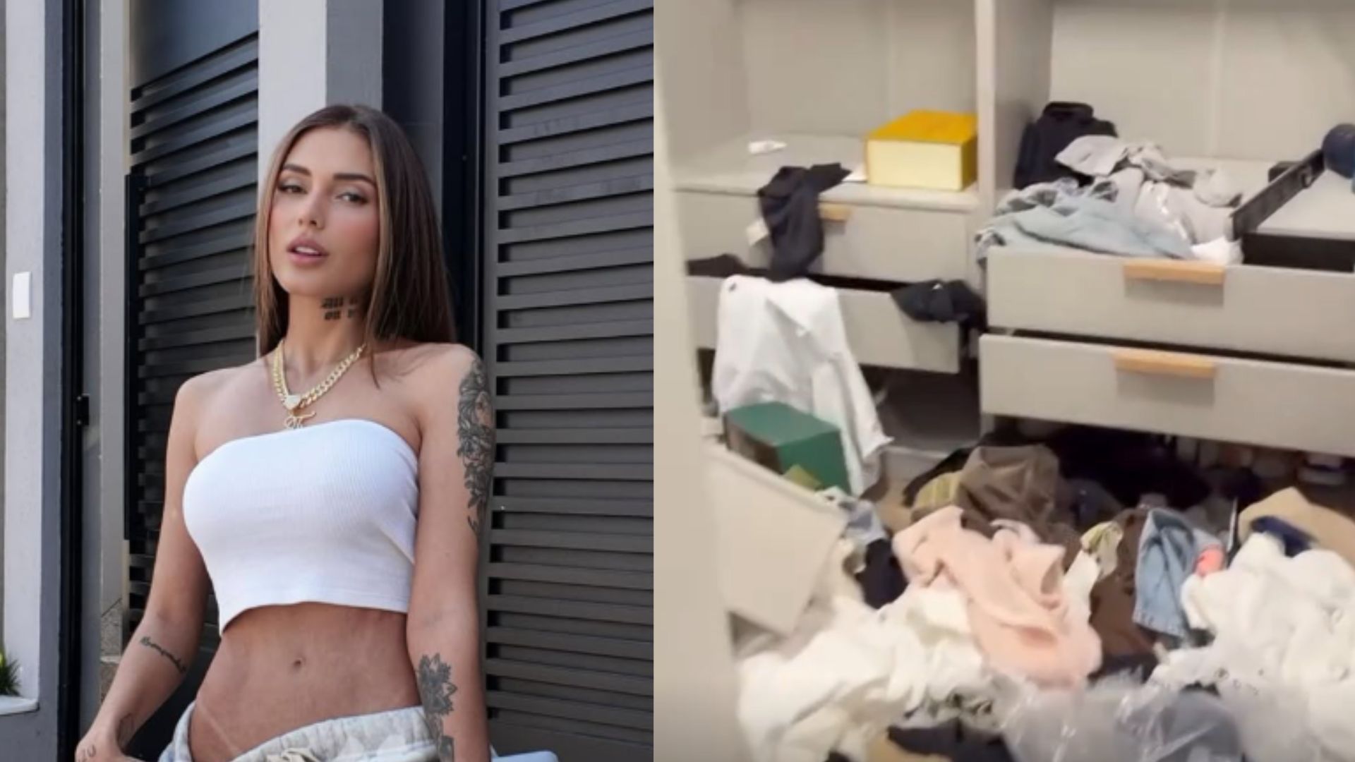 Vídeo: ex-affair de Neymar é feita de refém e tem casa invadida por homens