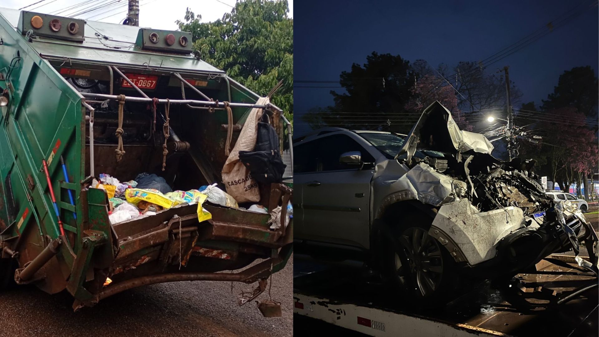 MOTORISTA EMBRIAGADO ATROPELA AMPUTA PERNAS GARI (RS)