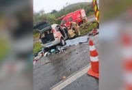 Grave acidente deixa dois mortos e quatro feridos na BR-101, no RJ
