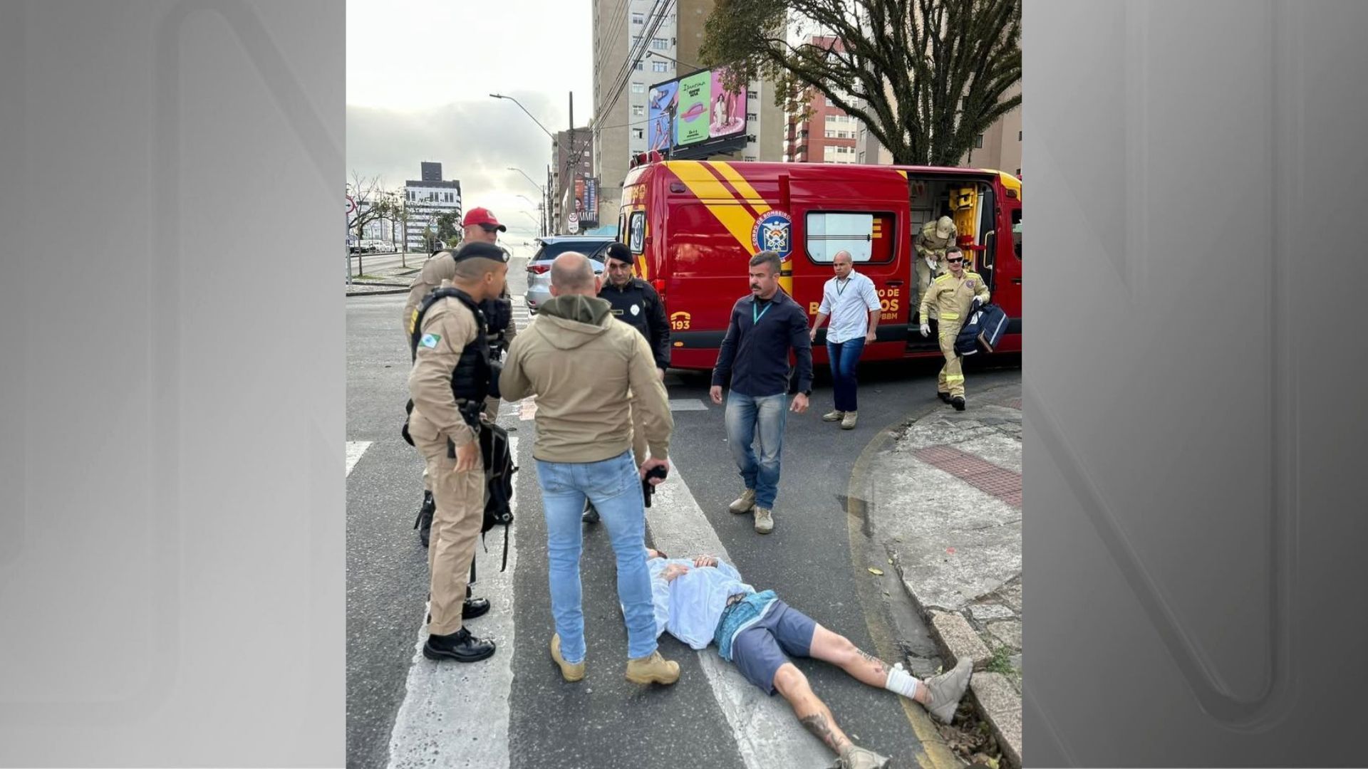 Imagem de destaque do post: Secretário de Segurança ajuda atropelado e descobre que homem é foragido