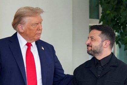 Zelensky apoia ideia de Trump de congelar linhas de frente atuais