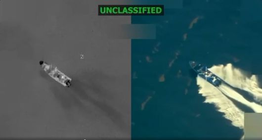 Trump publica vídeo de ataque a barco que, segundo ele, transportava drogas