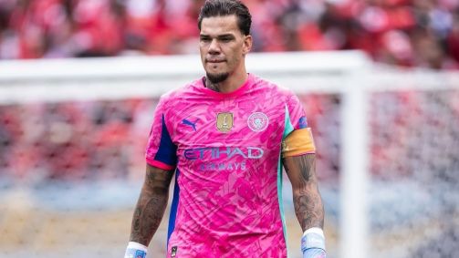 Ederson se despede do Manchester City