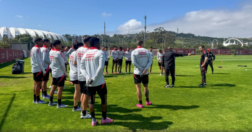 Elenco do Internacional treinou normalmente nesta terça