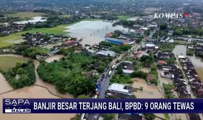 Enchentes na ilha turística de Bali deixam 14 mortos e dois desaparecidos