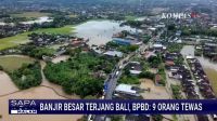 Enchentes na ilha turística de Bali deixam 14 mortos e dois desaparecidos