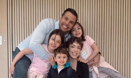 Fabiana Justus fala sobre possibilidade de ter mais filhos após leucemia