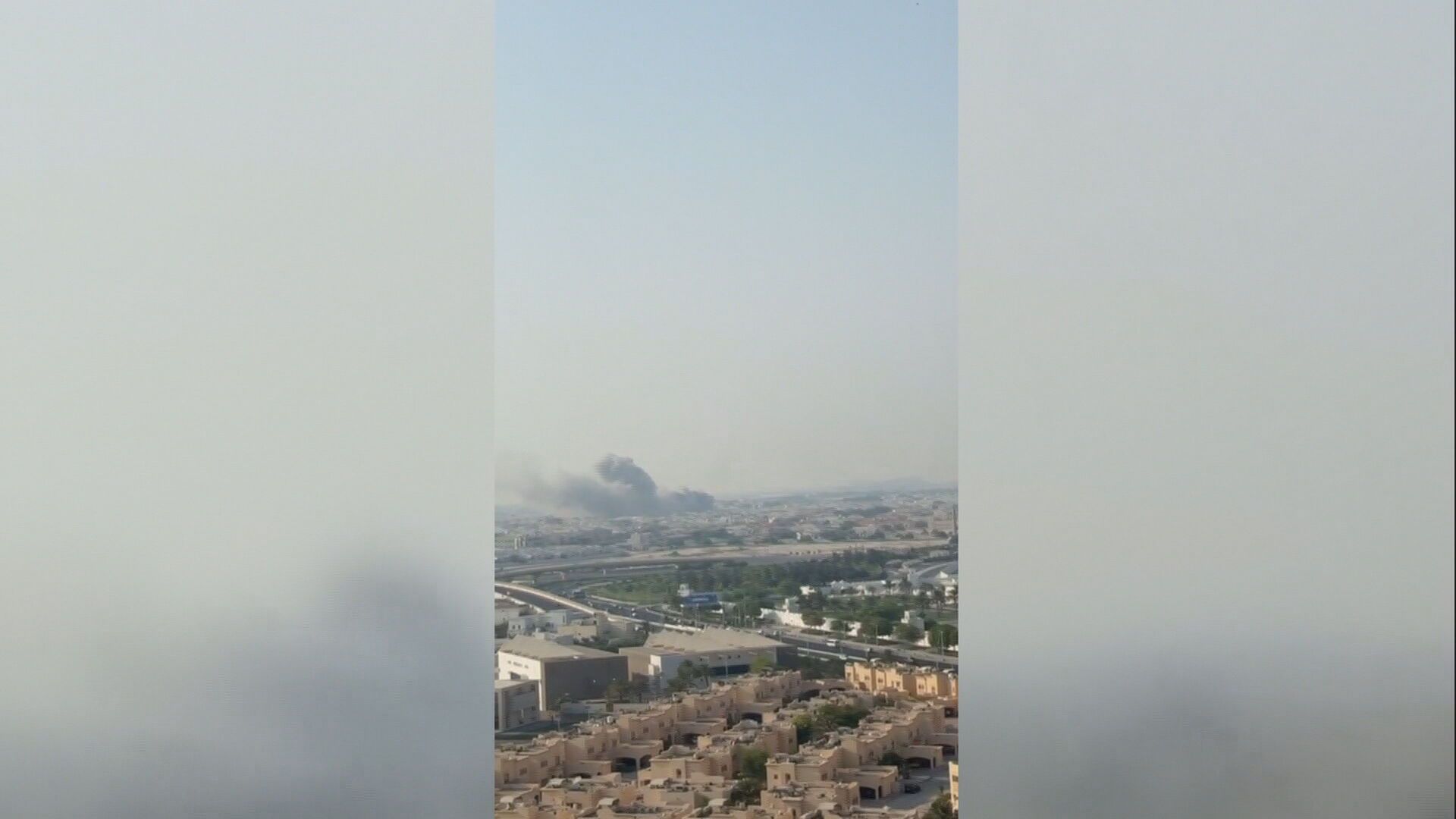 Fumaça em Doha após ataque israelense