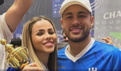Gabily teve relacionamento com Neymar em 2018