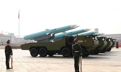 Veja as principais armas exibidas no desfile militar da China