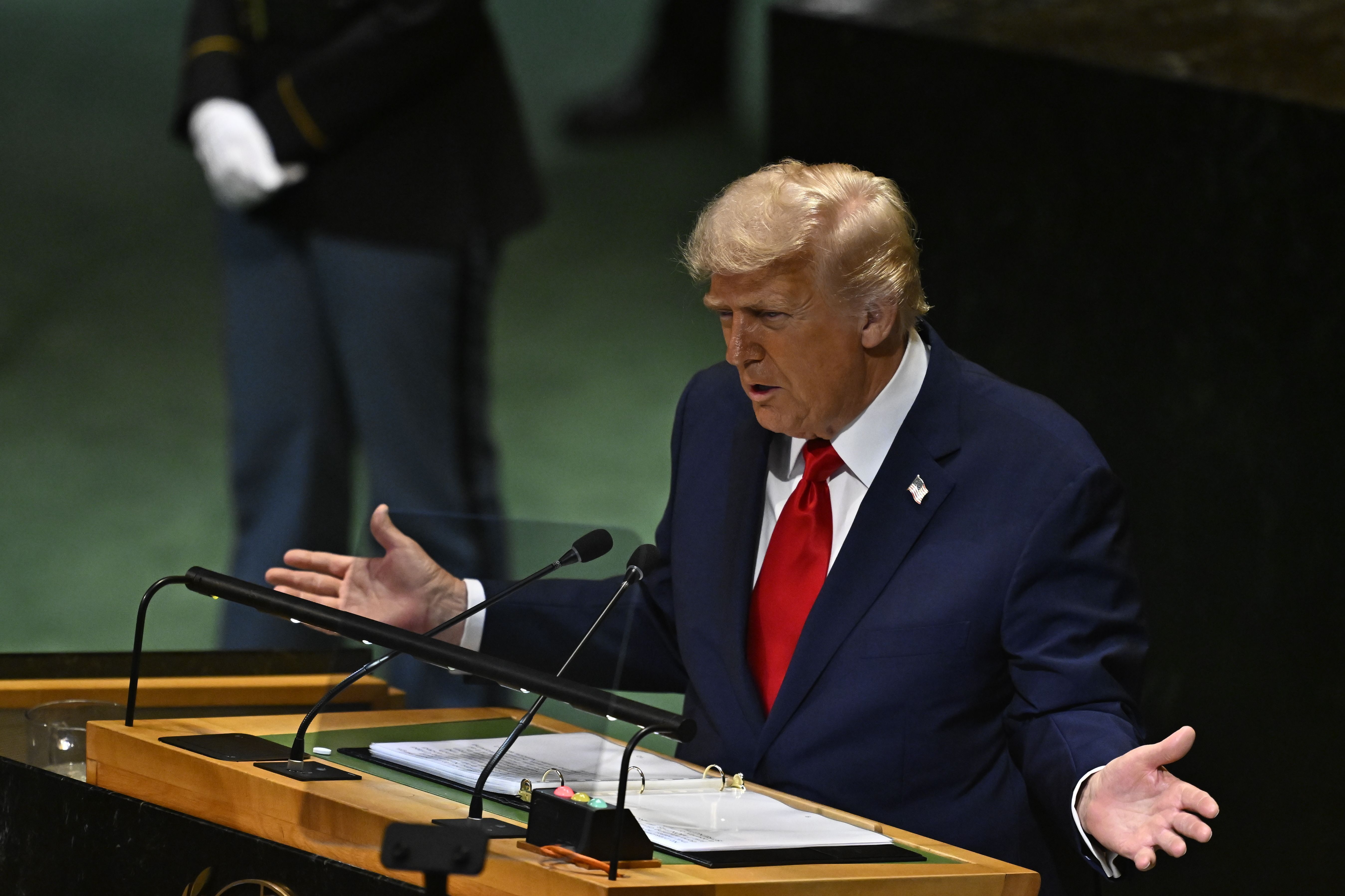 US President Donald Trump