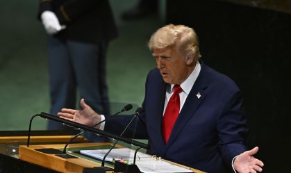 US President Donald Trump
